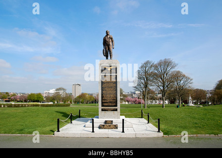 die r.a.f-Denkmal auf der Hacke bei Plymouth, Devon, uk Stockfoto