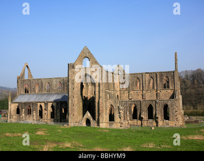 Tintern Abbey Chepstow Monmouthshire Wales UK Großbritannien Stockfoto