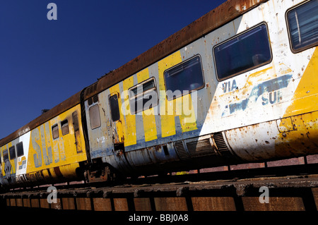 Verlassenen Bahnhof in Temuco, Chile Stockfoto