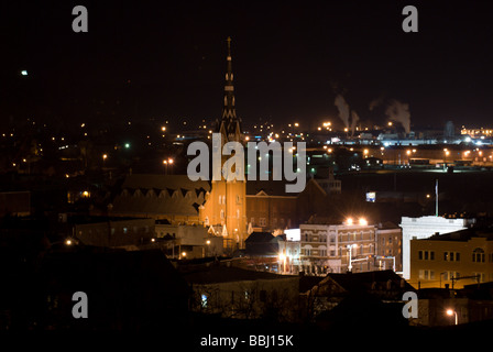 Katholische Marienkirche in Dubuque Stockfoto