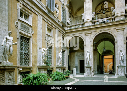 Palazzo Antici Mattei, Jüdisches Viertel, das ehemalige Ghetto, Rom, Latium, Italien, Europa Stockfoto