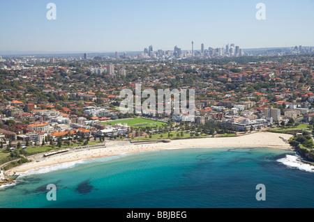 Coogee Beach Sydney New South Wales Australien Antenne Stockfoto