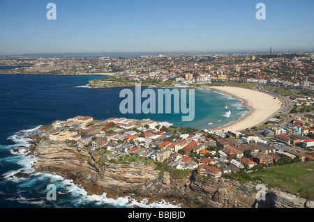 Bondi Beach Sydney New South Wales Australien Antenne Stockfoto