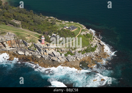 Historischen Hornby Leuchtturm South Head Sydney Harbour Sydney New South Wales Australia Antenne Stockfoto