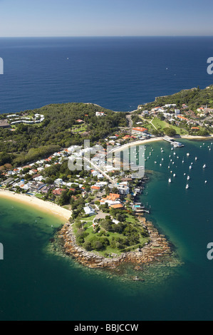 Camp Cove links und Laings Point Reserve Watsons Bay Sydney Harbour Sydney New South Wales Australia Antenne Stockfoto