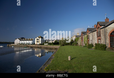 moderne Ferienwohnungen und restaurierte Ferienhäuser bei Kai Dundrum Bay County down Nordirland Vereinigtes Königreich Stockfoto