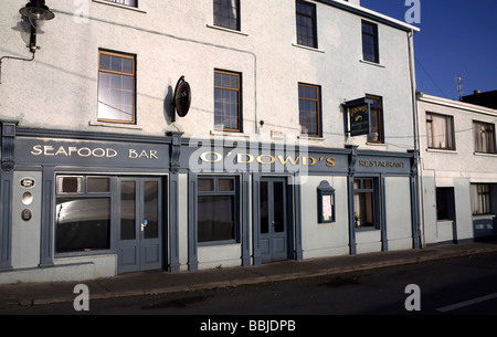 O inoffizielle Seafood Bar Restaurant Roundstone Connemara County Galway, Irland Stockfoto