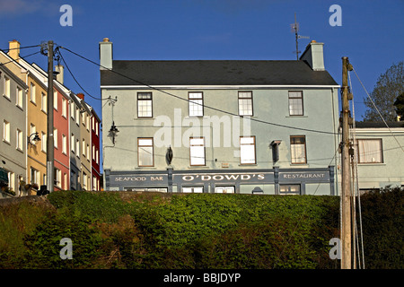 O inoffizielle Seafood Bar Restaurant Roundstone Connemara County Galway, Irland Stockfoto