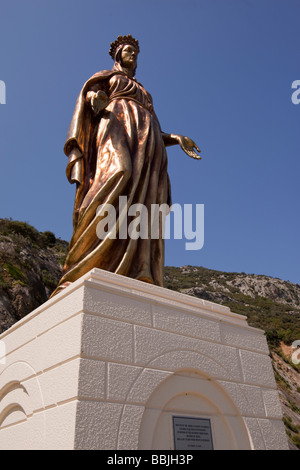 Statue der Jungfrau Maria in der Türkei Stockfoto