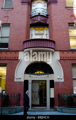 Milton-Haus in Flinders Lane, Melbourne, Australien Stockfoto