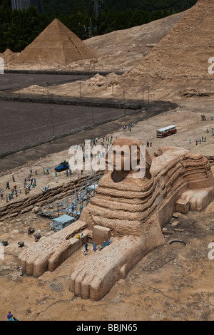 Tobu World Square Pyramiden Stockfoto