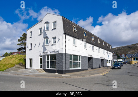 Die Hebriden-Hotel am Hafen in Tarbert Harris der Hebriden Schottland Stockfoto