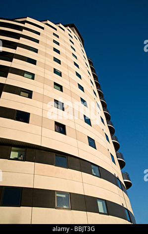 neue Wohnungen in Birmingham als Bestandteil der Eastside Entwicklung Birmingham Masshouse Apartments Stockfoto