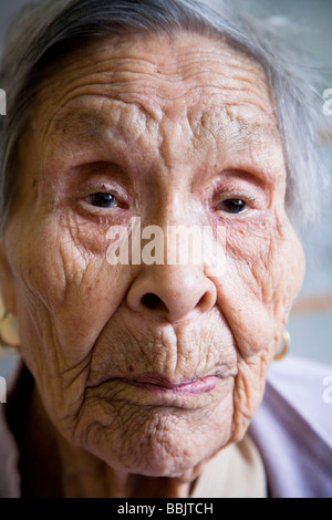 Heim für ältere Menschen, Narsaq, Süd-Grönland Stockfoto