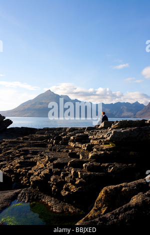 Roten Cullins auf der Isle Of Skye, Schottland, Großbritannien Stockfoto