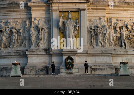 Grab des unbekannten Soldaten Rom Stockfoto