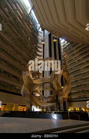 San Francisco Lobby Hyatt Regency Hotel Embarcadero Foto 10 casanf83957 Foto Copyright Lee Foster Stockfoto