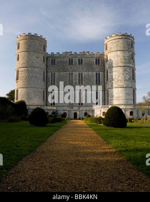 Lulworth Castle in Dorset, Großbritannien Stockfoto