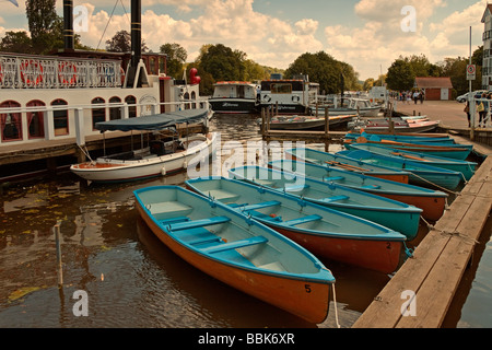 Riverside Henley On Thames Stockfoto