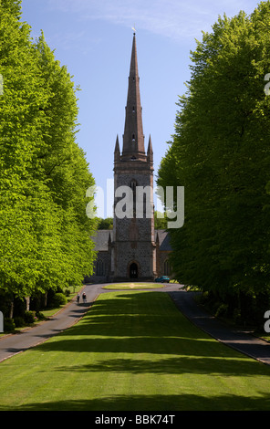 18. Jahrhundert St Malachys Kirche Hillsborough Grafschaft unten Nordirland Vereinigtes Königreich Stockfoto