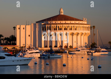 Casino-Avalon-Catalina Island-Kalifornien Stockfoto