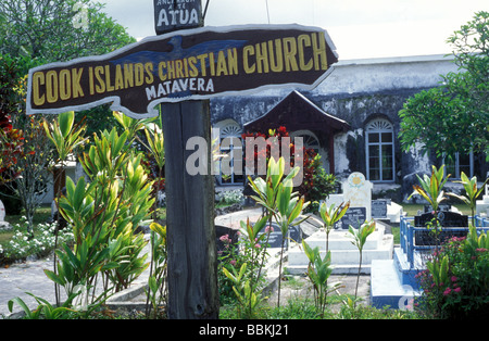 Matavera Cicc-Rarotonga-Cook-Inseln Stockfoto