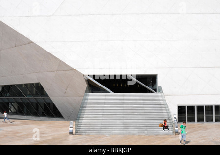 Konzerthalle Stadt eröffnete Casa da Mùsica in 2005, Porto, Nordportugal, Europa Stockfoto