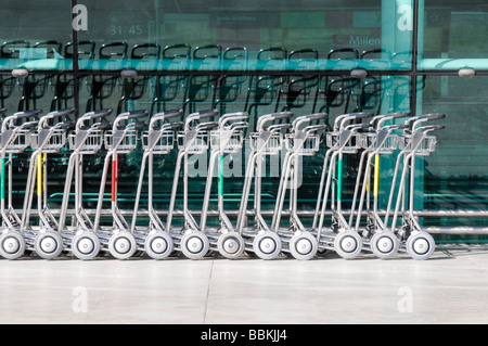 Detail, Aeroporto Francisco Sà Carneiro Flughafen Porto, Nordportugal, Europa Stockfoto