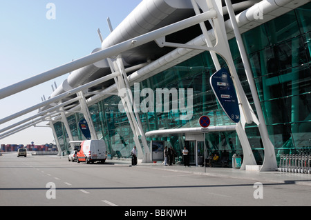 Detail, Aeroporto Francisco Sà Carneiro Flughafen Porto, Nordportugal, Europa Stockfoto