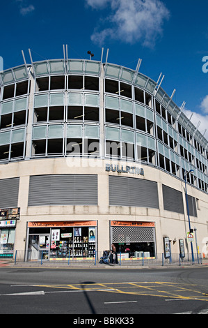 Birmingham Bullring Markthallen und Parkplatz Stockfoto