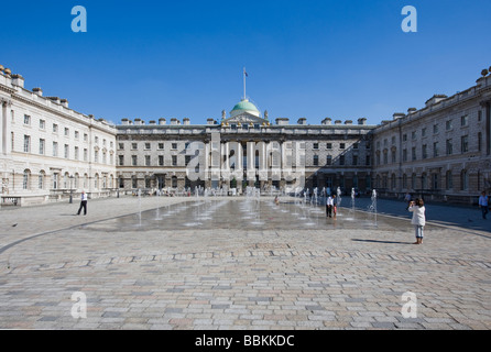 Somerset House der Strang-London Stockfoto