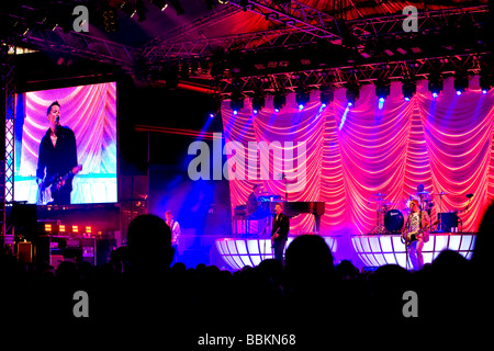 Rock-Konzert im Tivoli, Kopenhagen, Dänemark Stockfoto