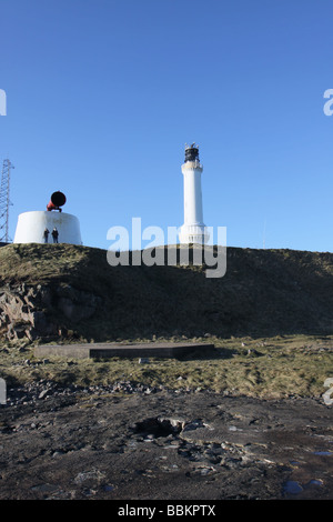 Girdleness Leuchtturm Aberdeen Schottland Januar 2009 Stockfoto