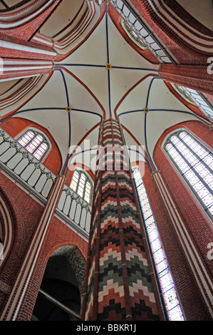 Interieur, Münster Bad Doberan Dom, Zisterzienserkloster, 13. Jhdt., Bad Doberan, Mecklenburg-Western Pomerania, Deutschland Stockfoto