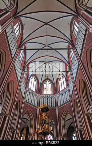 Interieur, Münster Bad Doberan Dom, Zisterzienserkloster, 13. Jhdt., Bad Doberan, Mecklenburg-Western Pomerania, Deutschland Stockfoto