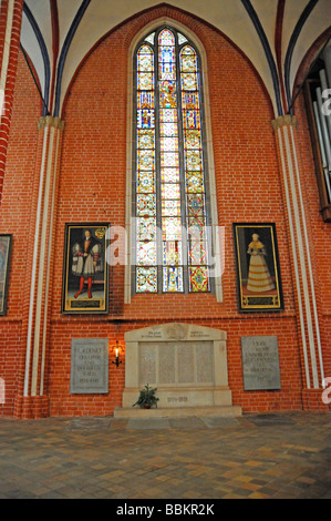 Interieur, Münster Bad Doberan Dom, Zisterzienserkloster, 13. Jhdt., Bad Doberan, Mecklenburg-Western Pomerania, Deutschland Stockfoto