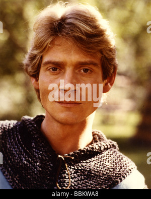 IVANHOE - 1982 UK TV-Serie mit Anthony Andrews als Wilfred von Ivanhoe Stockfoto