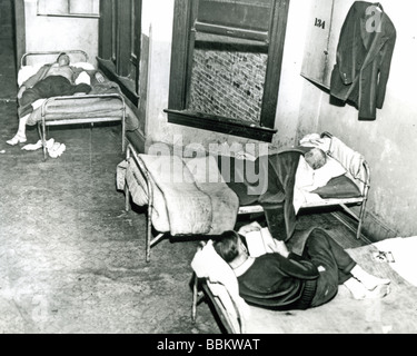 CHICAGO-Absteige während der großen Depression der 1930er Jahre Stockfoto