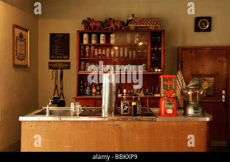 Gasthaus in Unterfranken um 1960, Industriemuseum, Lauf ein der Pegnitz, Middle Franconia, Bayern, Deutschland, Europa Stockfoto