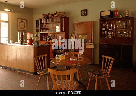 Gasthaus in Unterfranken um 1960, Heimatmuseum, untere Franken, Bayern, Deutschland, Europa Stockfoto