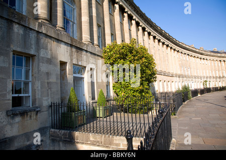 Royal Crescent Bath England Stockfoto