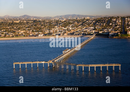 Ocean Beach Pier Ocean Beach, San Diego Kalifornien Stockfoto