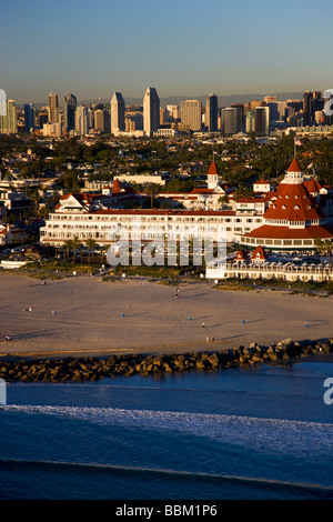 Hotel Del Coronado Coronado und San Diego Kalifornien Stockfoto