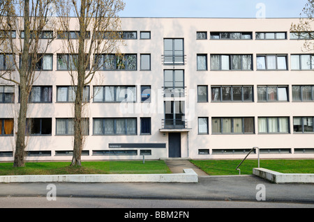 Weissenhofsiedlung Estate Stuttgart, Appartementhaus Am Weissenhof 14-20, Architekt Ludwig Mies van der Rohe, Baden Wuerttember Stockfoto