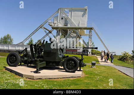 D Tag Memorial Pegasus-Brücke Ranville Batterie Calvados Normandie Normandie Frankreich The Pegasus Brücke original WWII Stockfoto