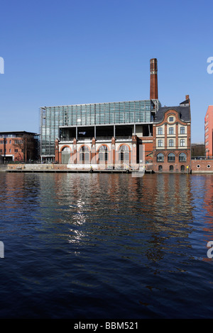 Radialsystem V, Kulturraum und Ibis Hotel an der Spree entlang, Berlin, Deutschland, Europa Stockfoto