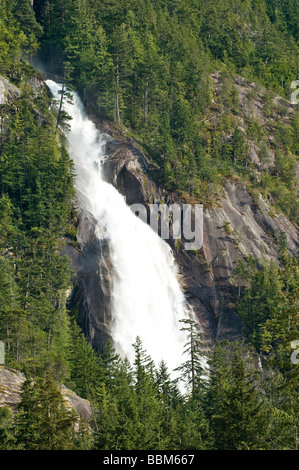 Shannon Falls, Squamish Stockfoto