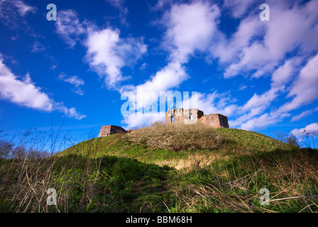 Ansicht von Stafford Castle Staffordshire. Großbritannien GB EU Europa Stockfoto