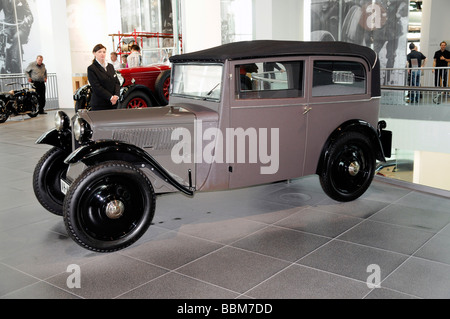 DKW F1 Front, Cabriolimousine, Museum Mobile, Audi Welt, Audi, Ingolstadt, Bayern, Deutschland, Europa Stockfoto