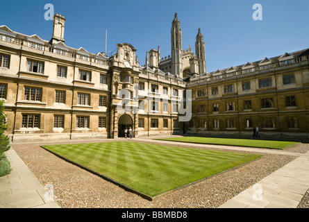 Altes Gericht, Clare College, Cambridge University, UK Stockfoto